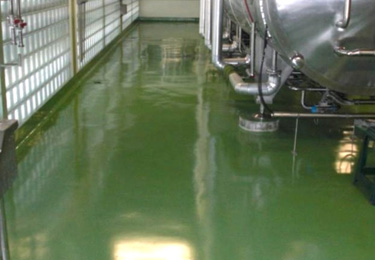 Resin flooring